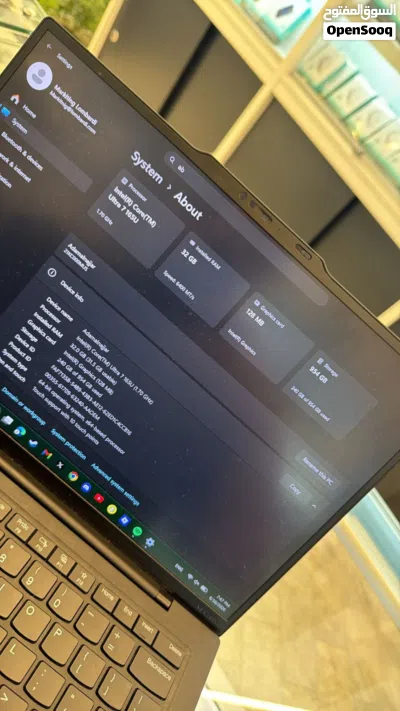 لابتوب Lenovo X1 Carbon بمعالج Ultra 7 Ai رامات 32 جيجا وشاشة 14 لمس 2