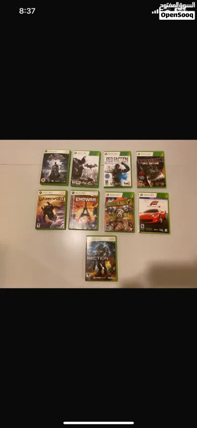 مجموعة العاب xBox عدد 14شريط 3