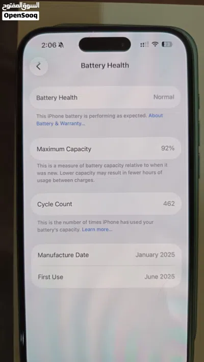 ايفون 16 128gb مع كفر ابل اصلي 3