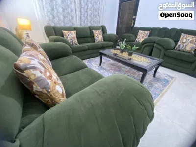 أطقم كنب امريكي خشب سويد ثقيل جدا اسفنج دانلوب والضهر هولو طبي الارضيات كوشوك متينه 2