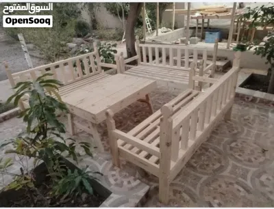 جلسات خشب خارجية 4
