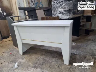 مكتب 120سم مع كرسي شبك شامل التوصيل والتركيب مع درجين معلقات زرفيل اول درج اللون حسب الطلب 3