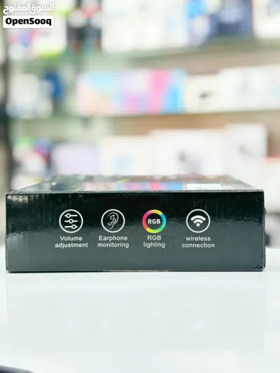 Brand New RGB Gaming Microphone in Oman Wireless connection 2