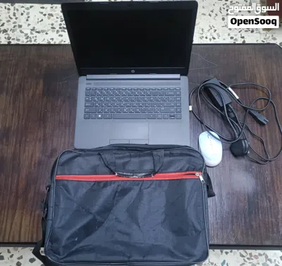 لابتوب HP 240 G7 نظيف جداً i3 جيل عاشر رام 8GB SSD 240GB بطارية ممتازة 2