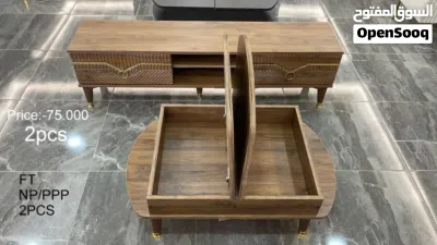 حامل تلفزيون وطاولة قهوة بتصميم كلاسيكي جديد تمامًا Tv-Stand-Coffee Table Classic Design 4