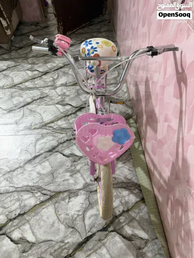 بايسكل بناتي جديد حجم 16 4