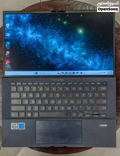 ASUS ExpertBook B9 شاشة FHD IPS 14" وزن 1 كجم فقط i7 16GB RAM SSD 512GB 2