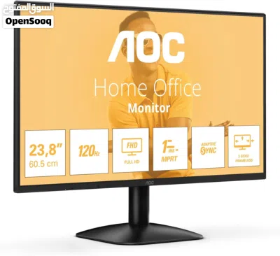 ارخص سعر في ليبيا شاشات تبارك الرحمن جدد ومتوفر كميات 120hz جديده من شركة AOC كميات 4
