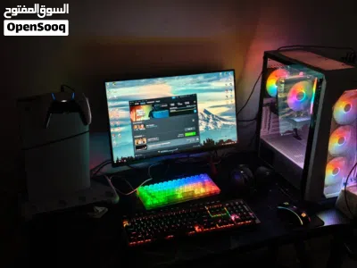السلام عليكم pc مع شاشه مع UPS للبيع 3
