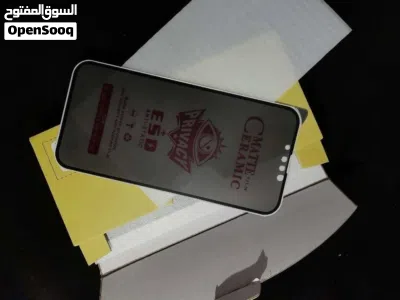 اكسسوارات ايفون 13 مش مستعملة نهاائياً / كفرات / لزقات شاشة / لزقات عدسة الكاميرة 3