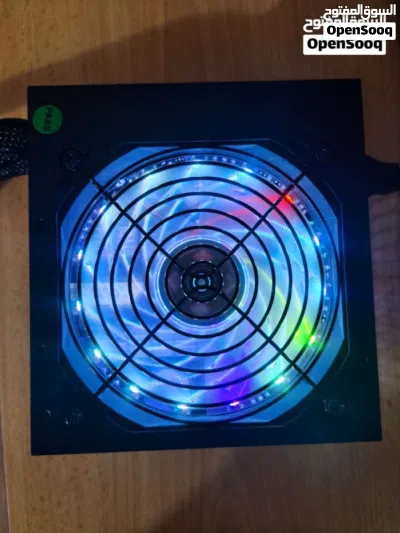 باور روكيت 650 واط مستعمل لاكن نضيف جميع المنافذ rgb 4