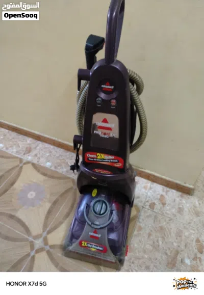 مكنسة غسيل سجاد بيسيل BISSELL ProHeat 2X Turbo بحالة ممتازة 3