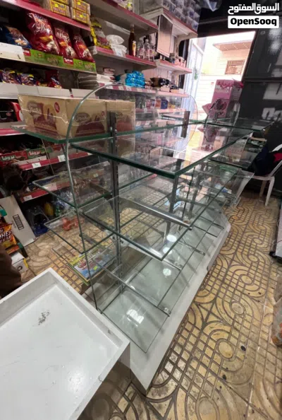 رفوف زجاجية للبيع 4