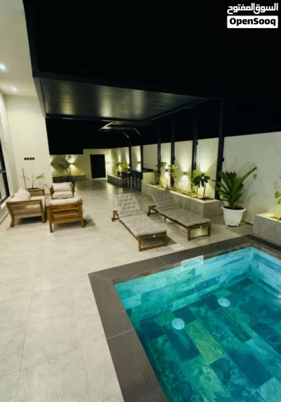 شالية الخيرات الموقع صحار لايجار اليومي ولاسبوعي Al Khairat Chalet, located in Sohar, for daily 2