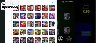 حساب بيس ايفتبول للبيع pes eFootball 3
