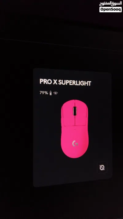 Logitech G Pro Superlight Pink Working fine with slight dust in the scroll wheel fixed price 2