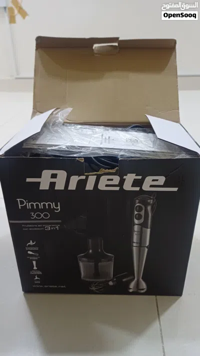 Ariete pimmy 300 hand blender with attachments 3 in 1 2