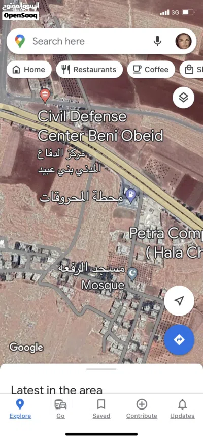 بيارة العسل ،بالقرب من اوتستراد عمان اربد، ارض للبيع داخل التنظيم سكن ج 3