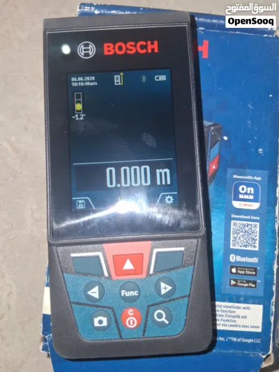 مترليزر من شركة بوش المدى 150 متر مزود بكاميرا ليزر بوش GLM 150-27 C" 3