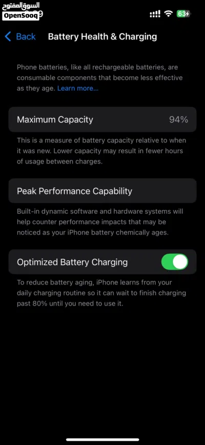 Iphone 13 pro sierra blue and battery health is 94% and storage is 256gb and quality is very gooood 3
