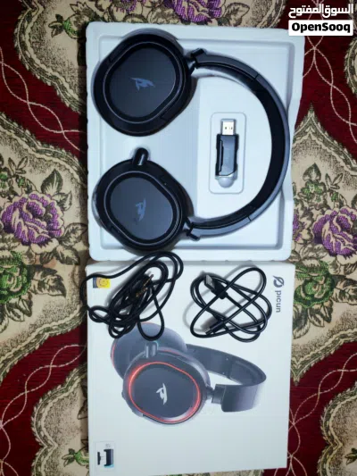 جديدة باكيت للبيع سماعة Picun G2 Gaming Headset بحالة ممتازة سعر بي مجال قليل 3