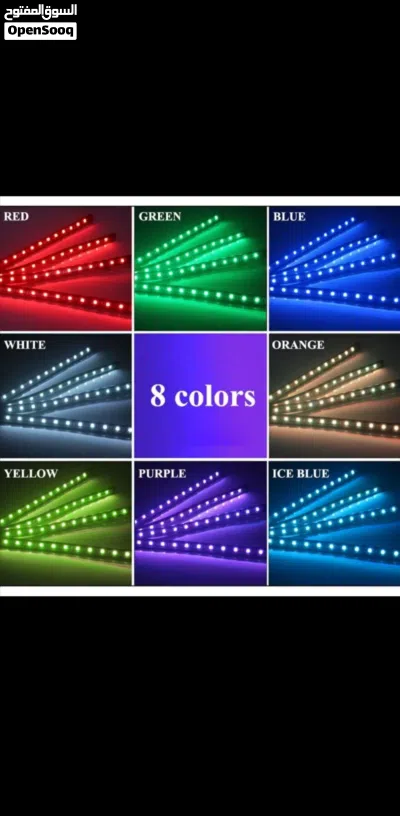 اضواء LED داخليه للسياره 3