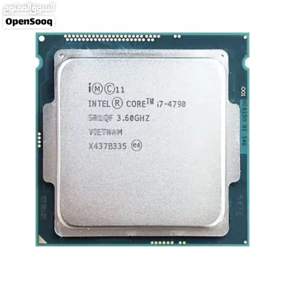 معالج إنتل مستعمل Intel Core i7-4790 بسرعة 3.60GHz بحالة ممتازة 3