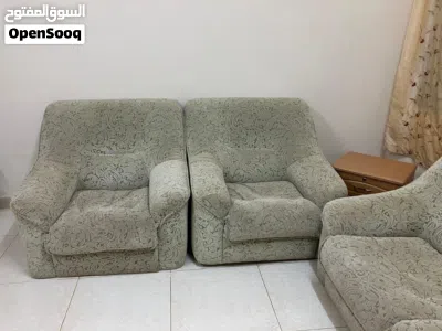 Classic 3+1+1 Vintage Sofa Set – Ultra-Durable Solid Frame (Negotiable) 3