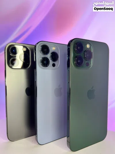 Iphone 13 pro max 128 Gb ايفون 13 برو ماكس 128 جيجا الاجهزة بحال الوكاله كفاله +شاحن+كفر ولزقه غير 2