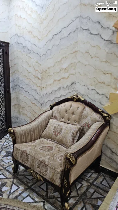 مجالس مستعمله خشب مصري الخام تركي ونظيف جدا جدا 3