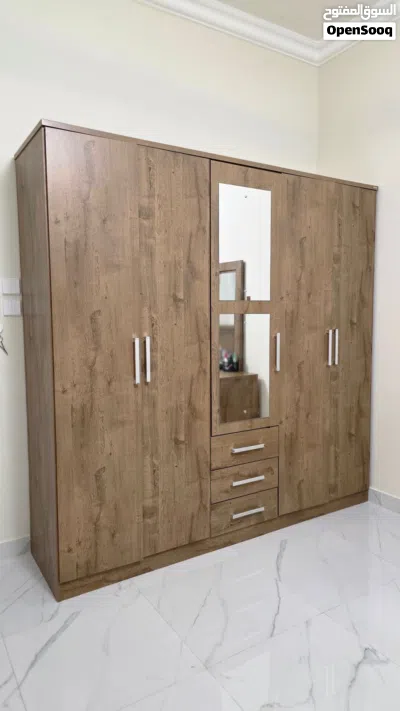Modern wooden style bed-set 3