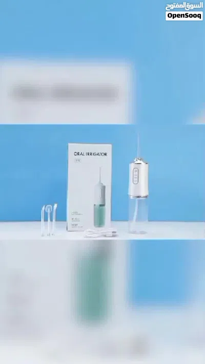 مضخه جهاز تنظيف الأسنان بالماء شحن الخيط المائي ORAL IRRIGATOR Convenient Electric مضخة اسنان 4