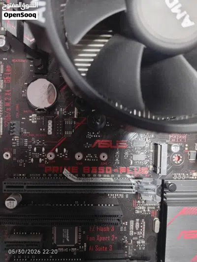 AMD RYZEN 5 2600X ,ASUS PRIME B350-PLUS , CRUCIAL 8GB RAM DDR4 (CPU,MB,RAM ONLY) - SERIOUS BYR 2