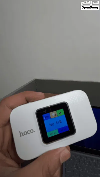 مودم واي فاي 4G المحمول والذكي من هوكو طراز DQ12 - سرعة فائقة وشاشة عرض متوفر توصيل لجميع محافضات 2