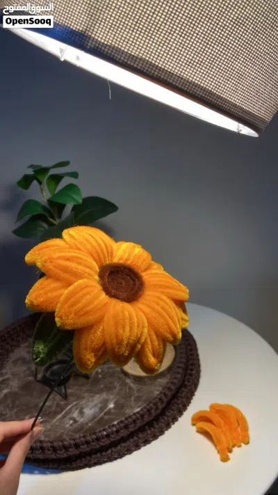 فازه ورد باعواد المخمل 3