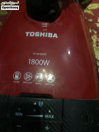 مكنسه توشيبا العربي 1800واط بحاله ممتازه جدا 4