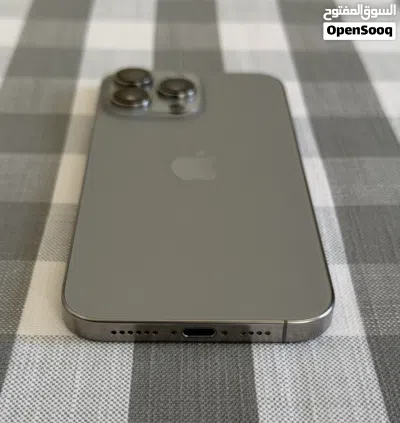 Iphone 15 pro max 256GB natural titanium used good condition 2