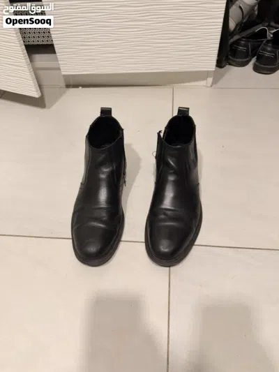 بوتس - كندرة جلد طبيعي تركي Leather Boots 4