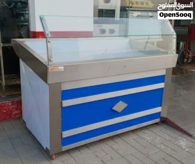 ثلاجات وطاولات عرض أسماك عالية الجودة - Glass top Fish display Fridge 2