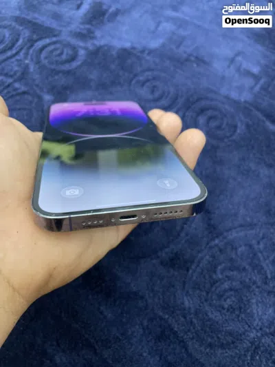 14pro max 256 محلي دبل شفره لون بنفسجي 4