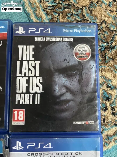 The last of us 1 The last of us 2 Call of duty Modren Warfare 2 FIFA21 ASSASSIN CREED ORIGINS 2