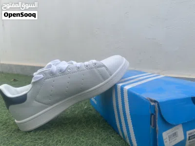 سبيدرو Adidas Stan Smith ابيض جديد 2