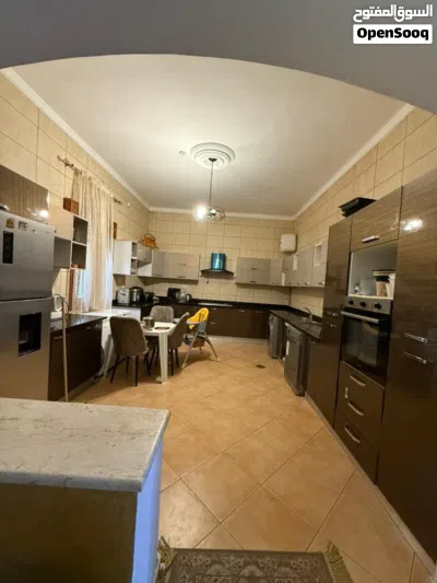 فيلا . ارضيه . بيع . 250 م . مفروشه . طريق المطار . المشروع . بلقرب من معسكر حمزة الطريق الجديده. 3