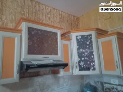 دولاب كوجينة حرف ال معلك بالشفاط جديد سفار 4