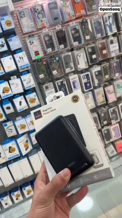بور بانك 10000mah ماك سيف wiwu مكفول سنه ونص 2