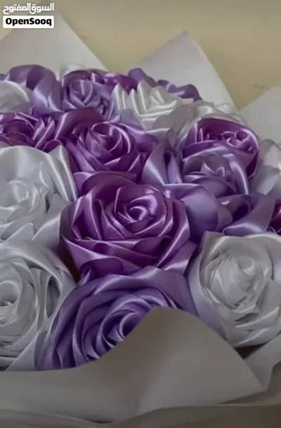 باقات ورد ساتان هديه مناسبه 3