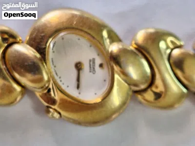 ساعة سيكو نسائية مطلية بالذهب – مستعملةساعة نسائية أنيقة من ماركة Seiko بتصميم كلاسيكي مميز وسوار عر 2