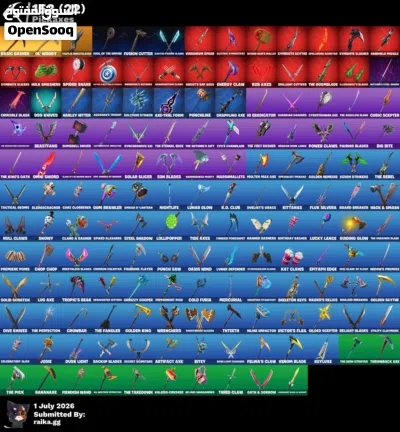حساب فورت نايت 25 دينار وقابل للتفاوض 3