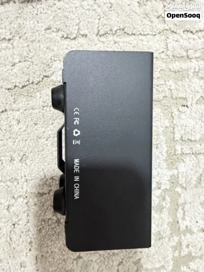 Dynamic Microphone Amplifier black XLR microphone محسن صوت يركب بين المكسر والمايكروفون 3