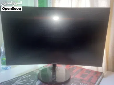 شاشة سامسونج كيرف 24 بوصة مكسورة للقطع موديل C24F390 4